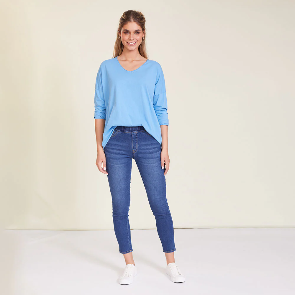 Emma Top (Blue) - Image 2