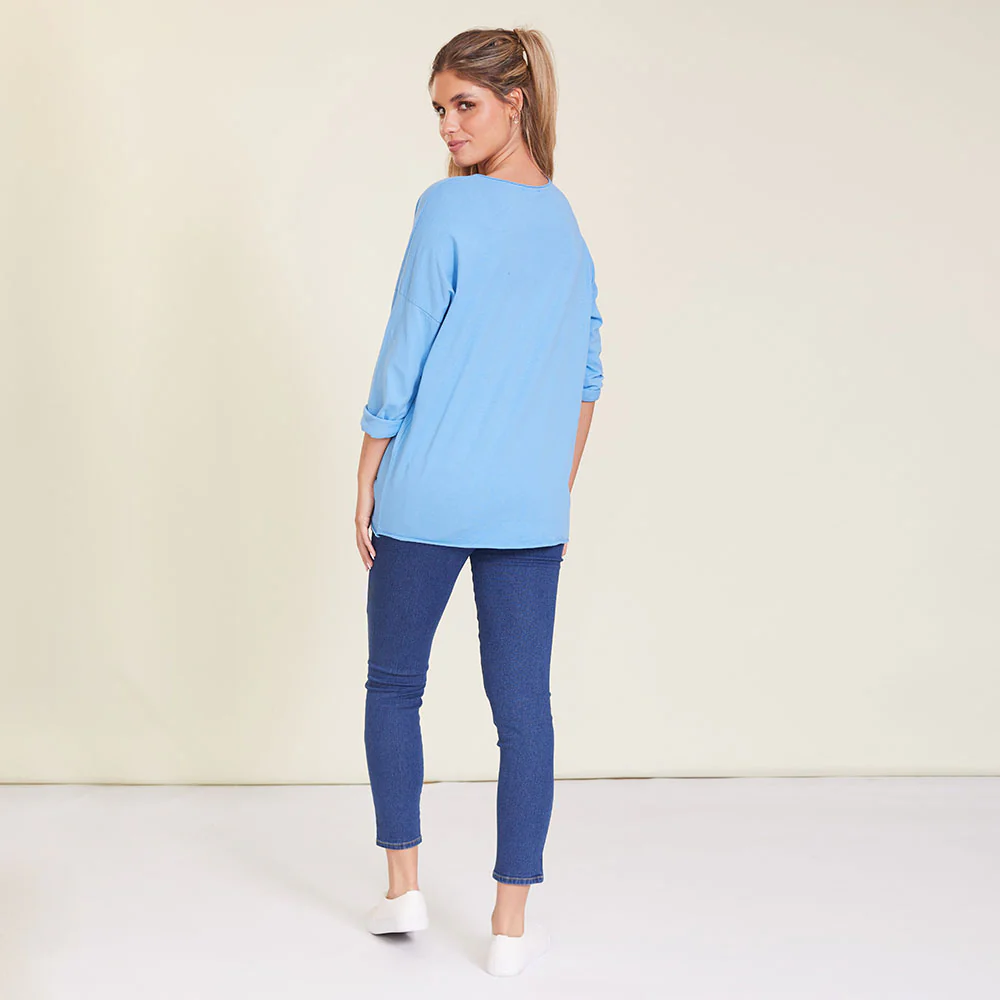 Emma Top (Blue) - Image 7