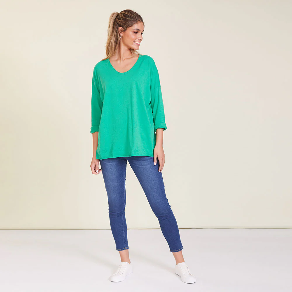 Emma Top (Green) - Image 2