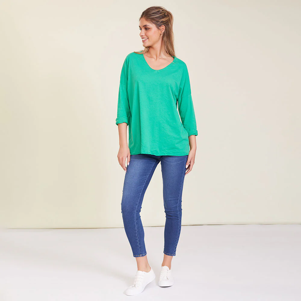 Emma Top (Green) - Image 6