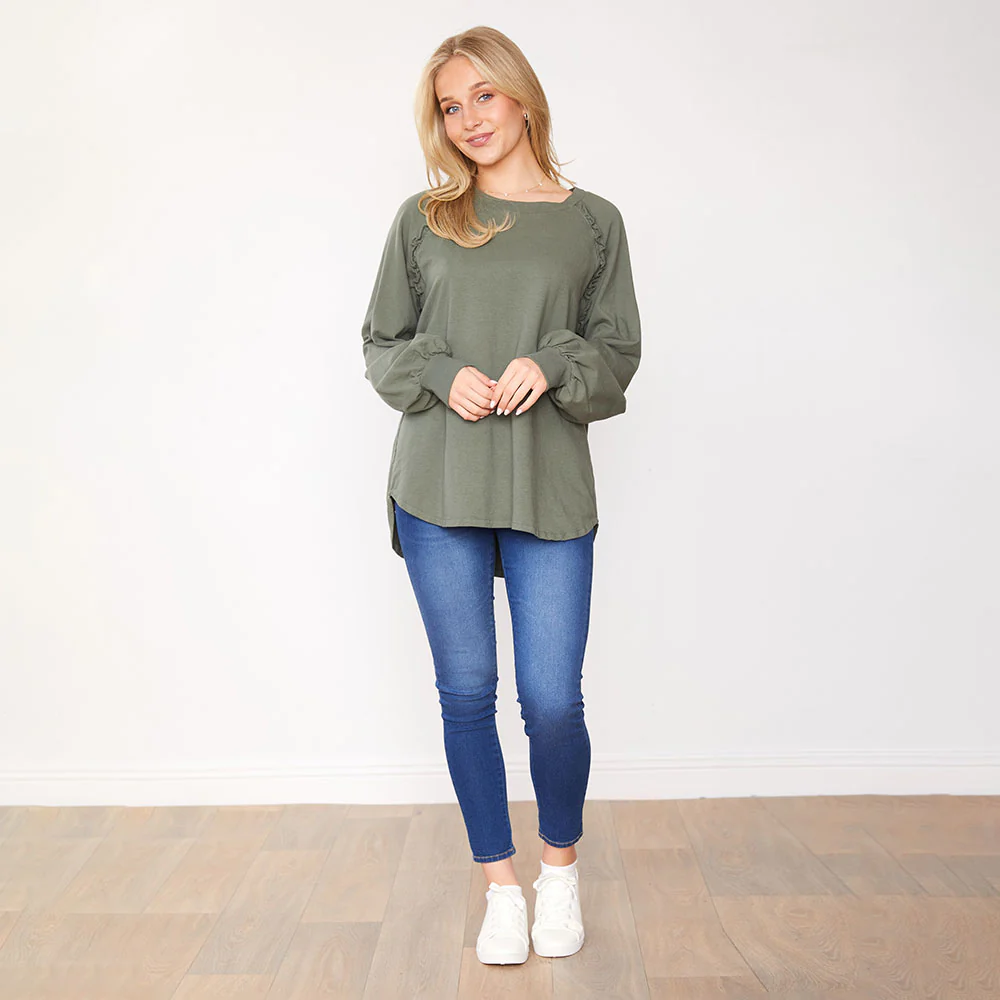 Enya Top (Khaki) - Image 3
