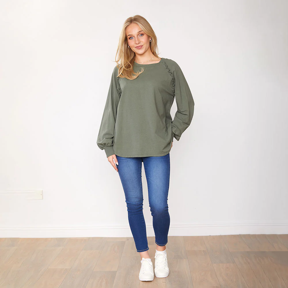 Enya Top (Khaki) - Image 5