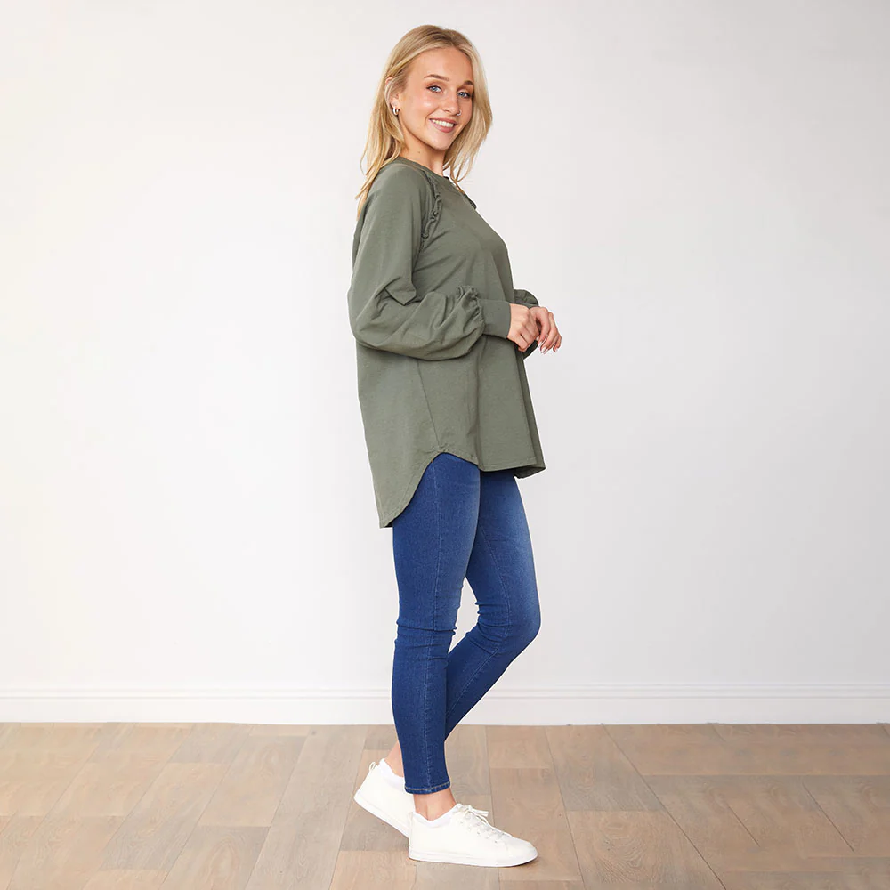 Enya Top (Khaki) - Image 6