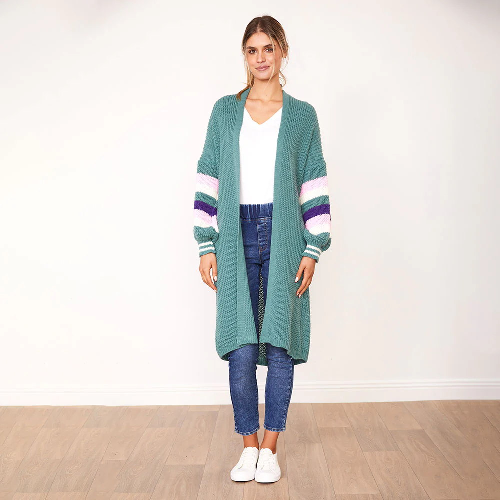 Estelle Cardigan (Green) - Image 2