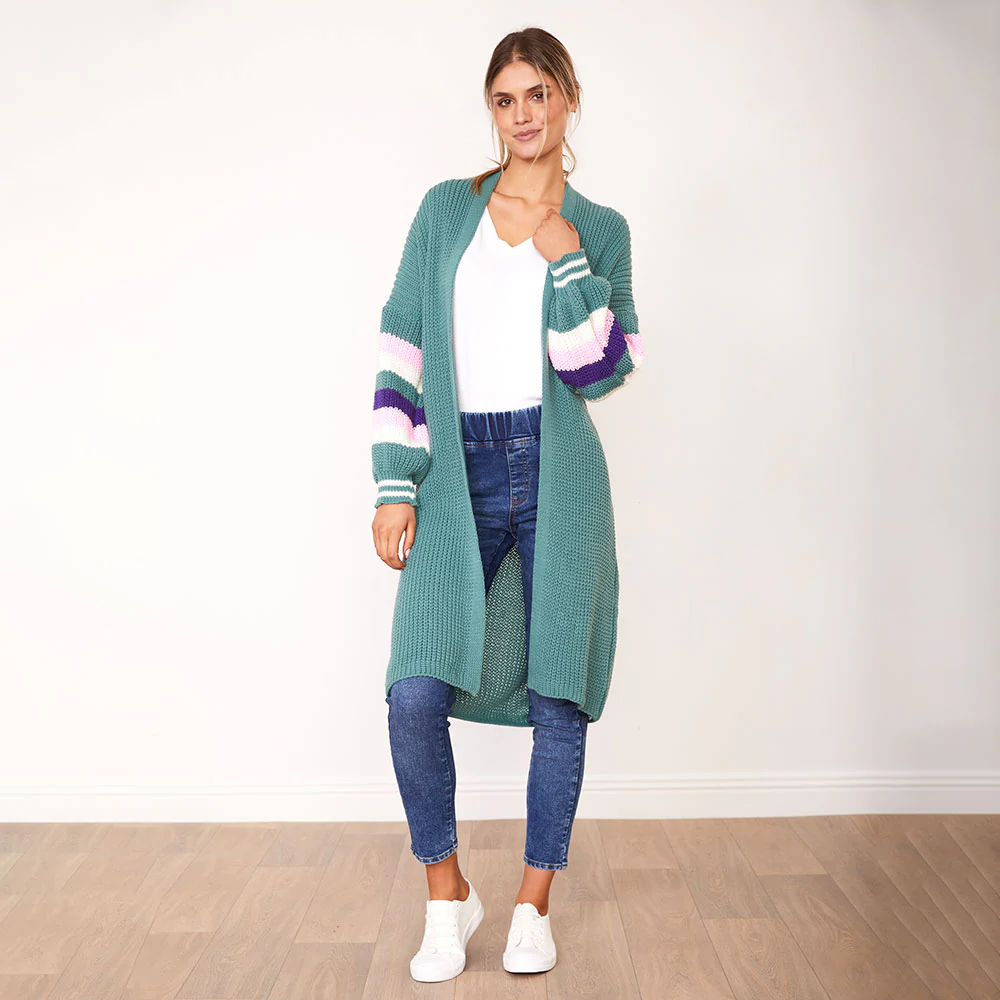 Estelle Cardigan (Green) - Image 3