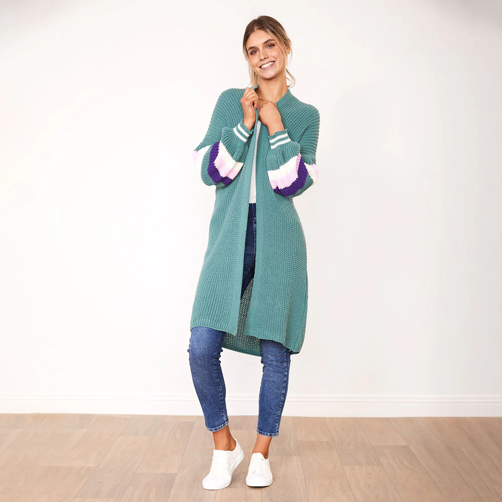 Estelle Cardigan (Green) - Image 6