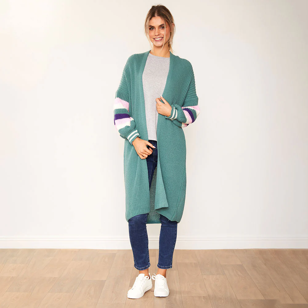 Estelle Cardigan (Green) - Image 7