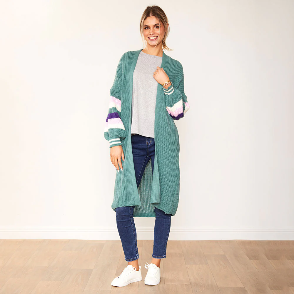 Estelle Cardigan (Green) - Image 9