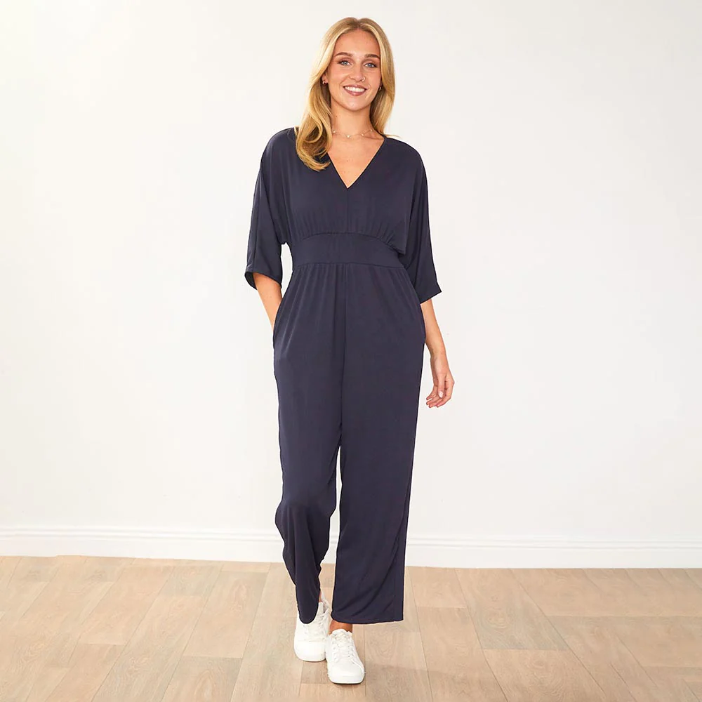 Ester Jumpsuit (Navy) - Image 10