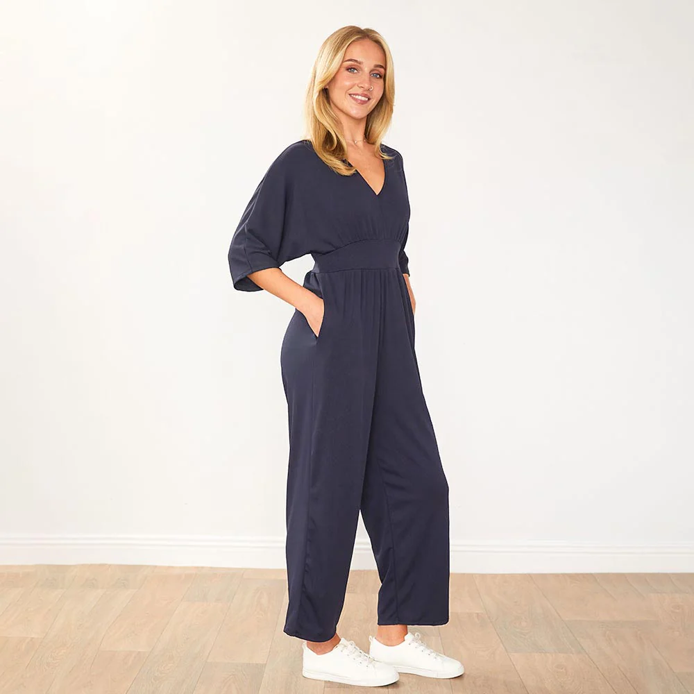 Ester Jumpsuit (Navy) - Image 14