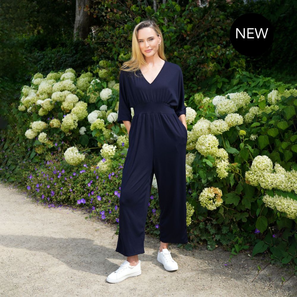 Ester Jumpsuit (Navy) - Image 5