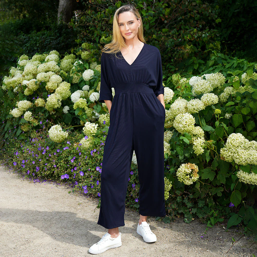 Ester Jumpsuit (Navy) - Image 6