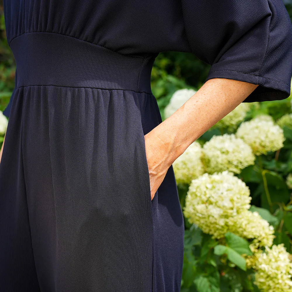 Ester Jumpsuit (Navy) - Image 8