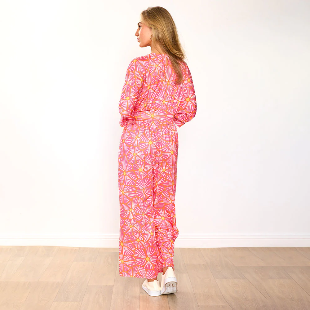 Ester Jumpsuit (Pink Bloom) - Image 9