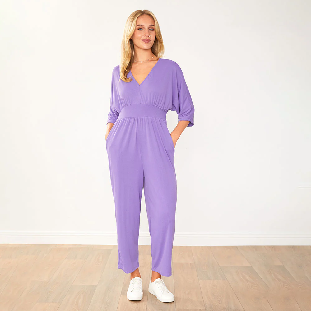 Ester Jumpsuit (Violet) - Image 11