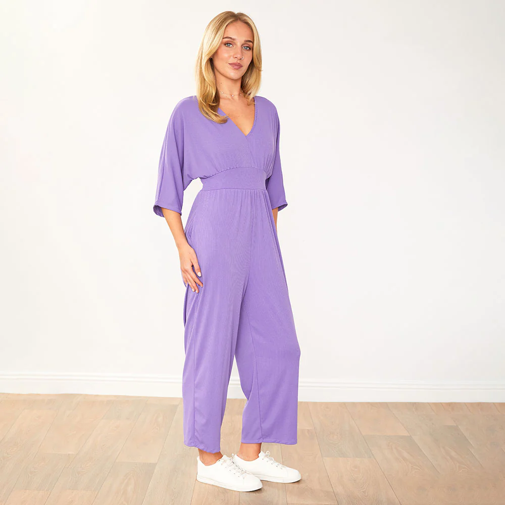 Ester Jumpsuit (Violet) - Image 13