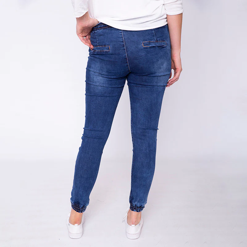 Eva Elastic Cuff Jegging (Denim) - Image 4