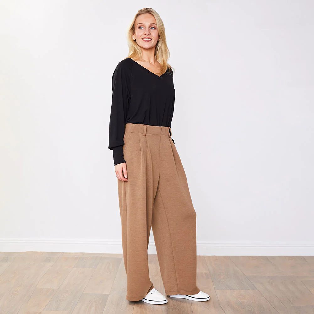 Eva Trousers (Tan) - Image 11