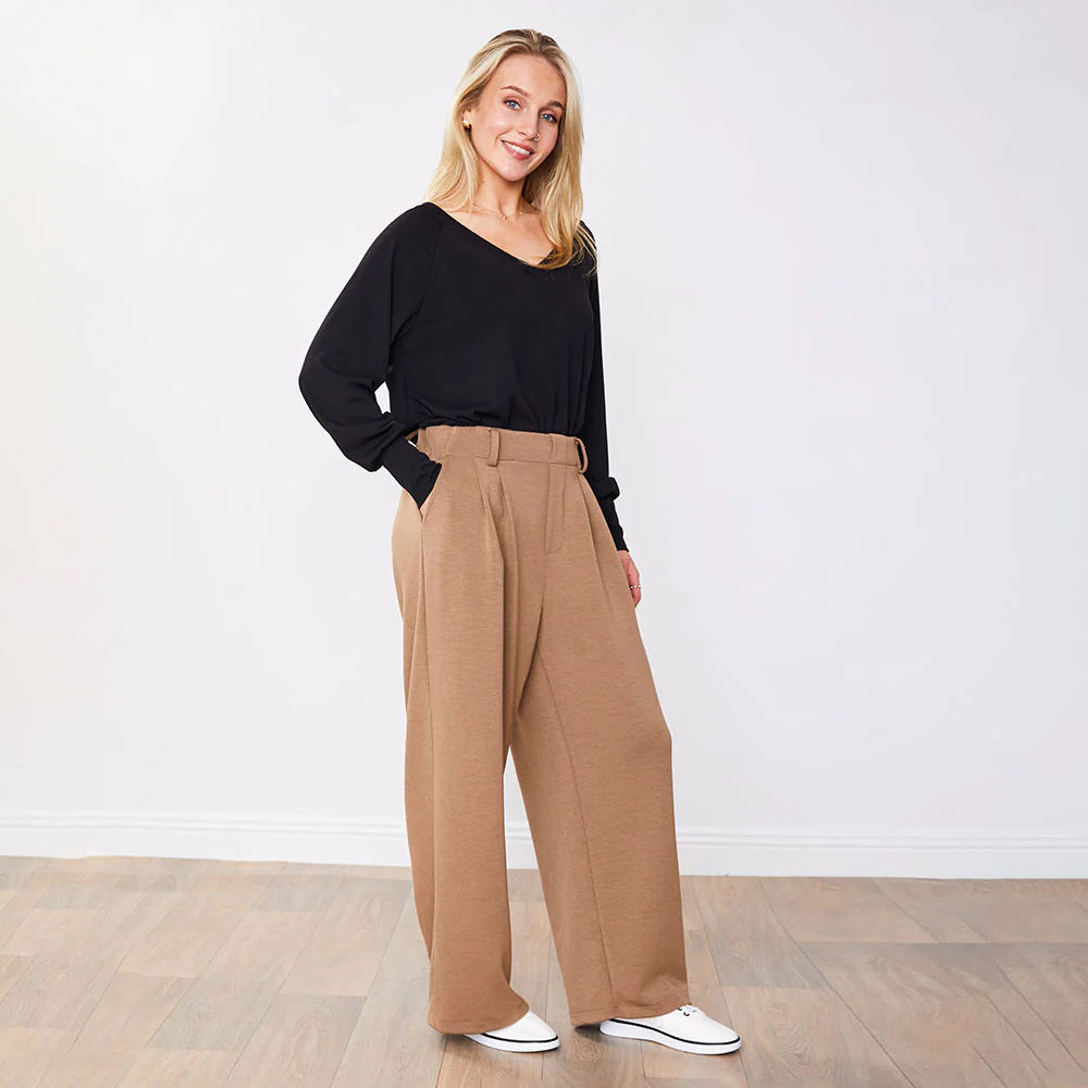 Eva Trousers (Tan) - Image 13