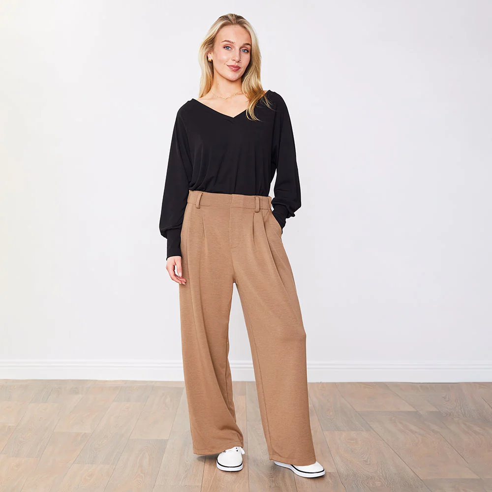 Eva Trousers (Tan) - Image 2