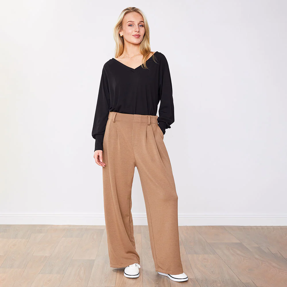 Eva Trousers (Tan) - Image 3