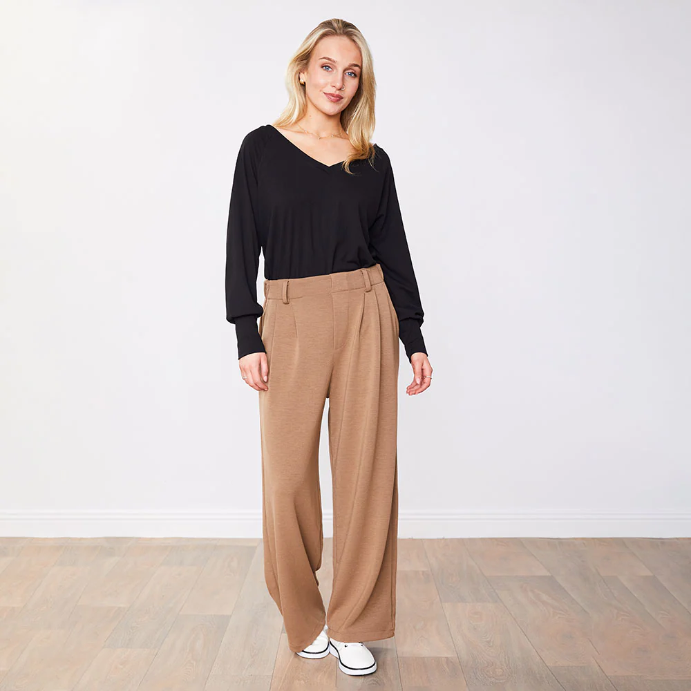 Eva Trousers (Tan) - Image 4