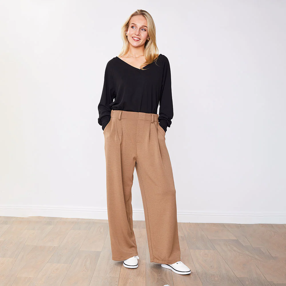 Eva Trousers (Tan) - Image 5