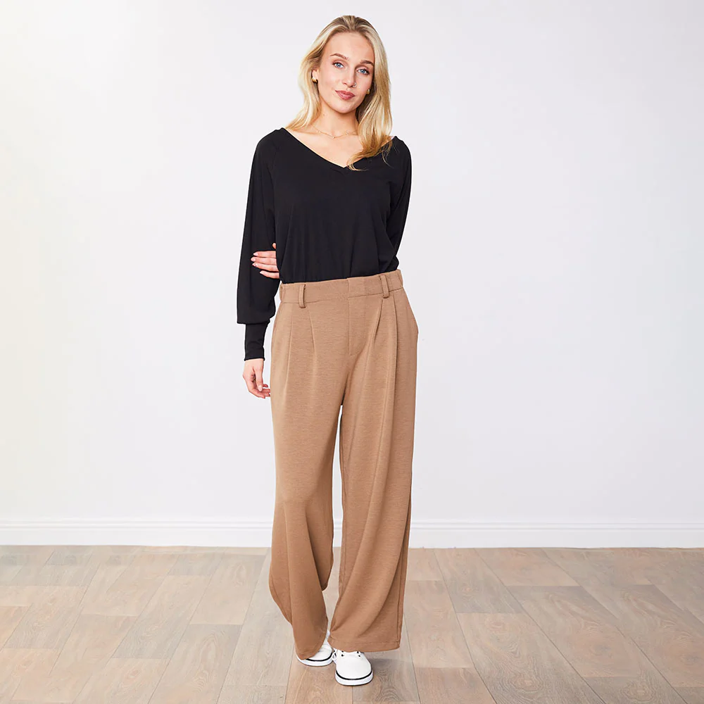 Eva Trousers (Tan) - Image 7