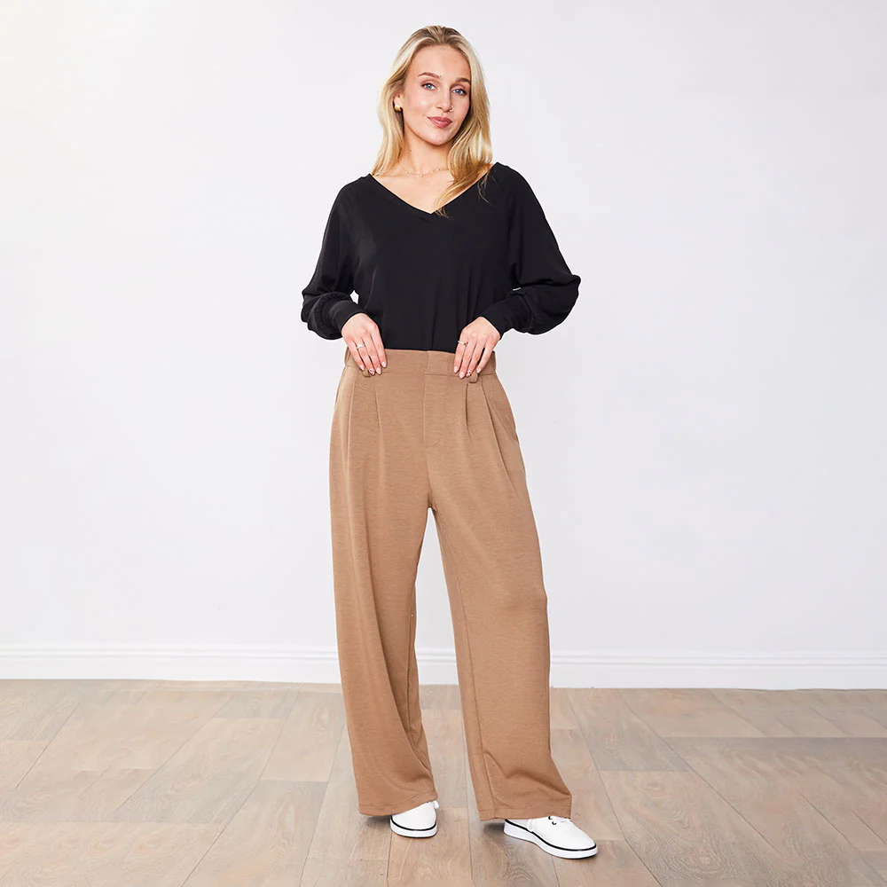 Eva Trousers (Tan) - Image 8