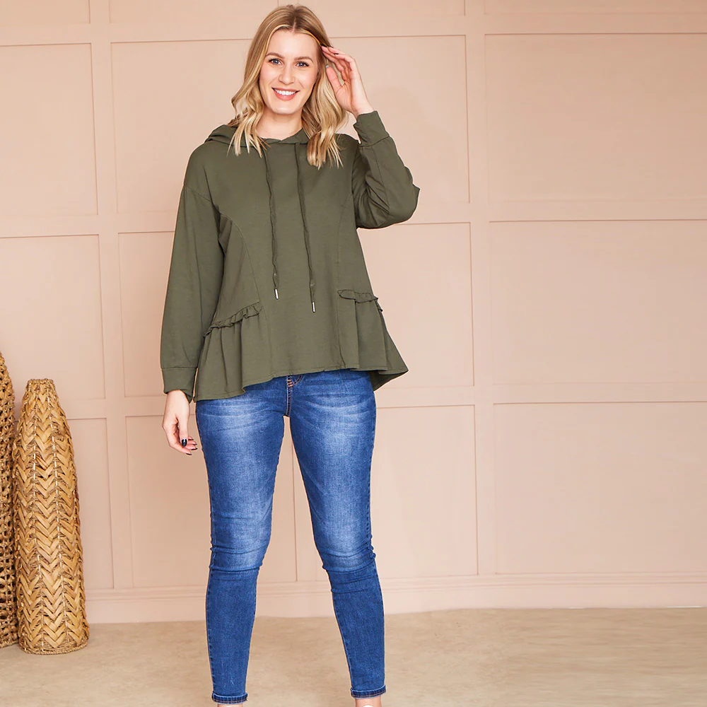 Eve Hoody (Khaki) - Image 2