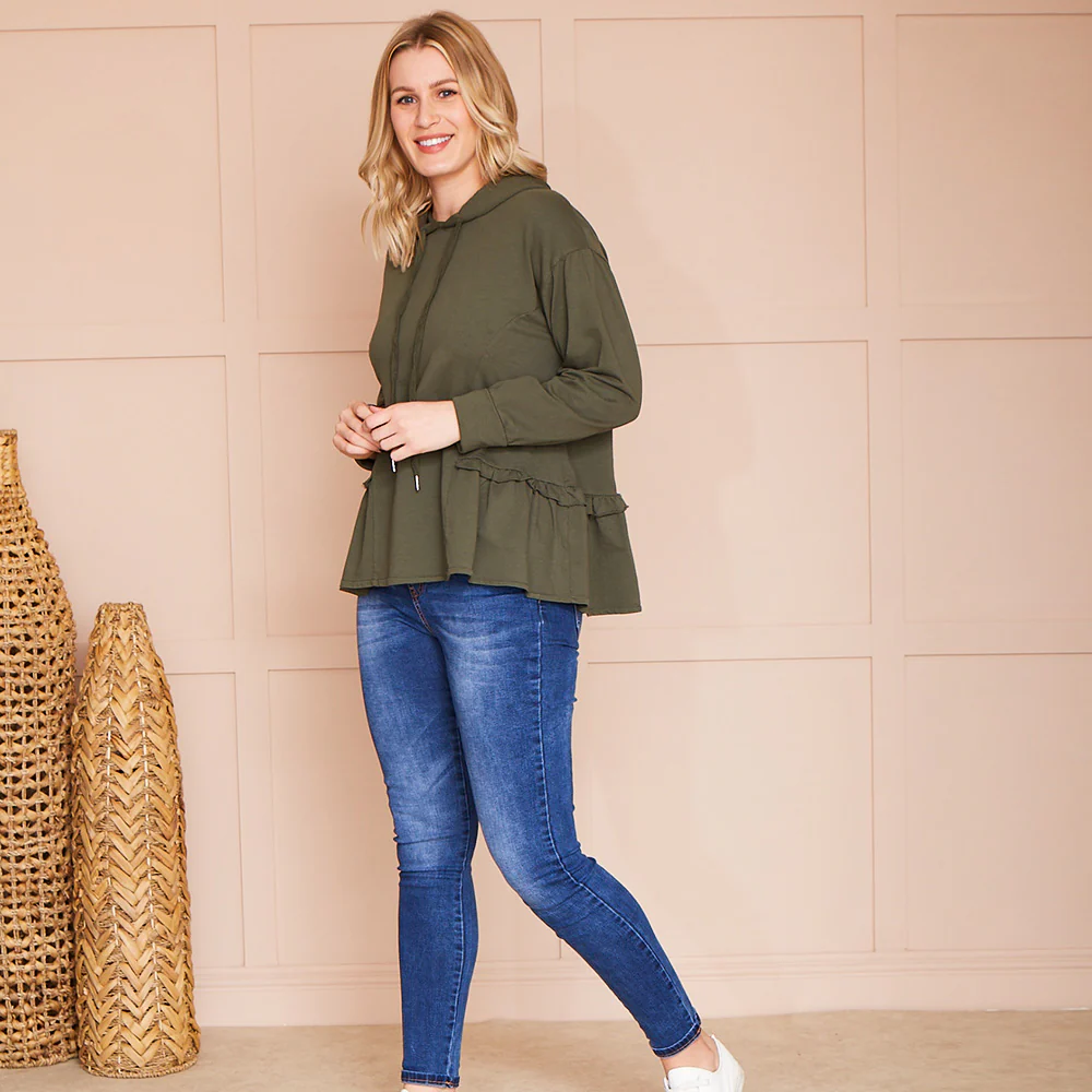 Eve Hoody (Khaki) - Image 4