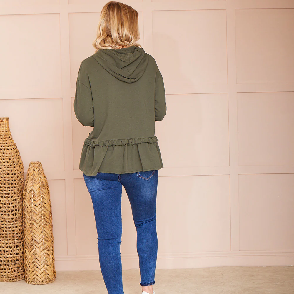 Eve Hoody (Khaki) - Image 5