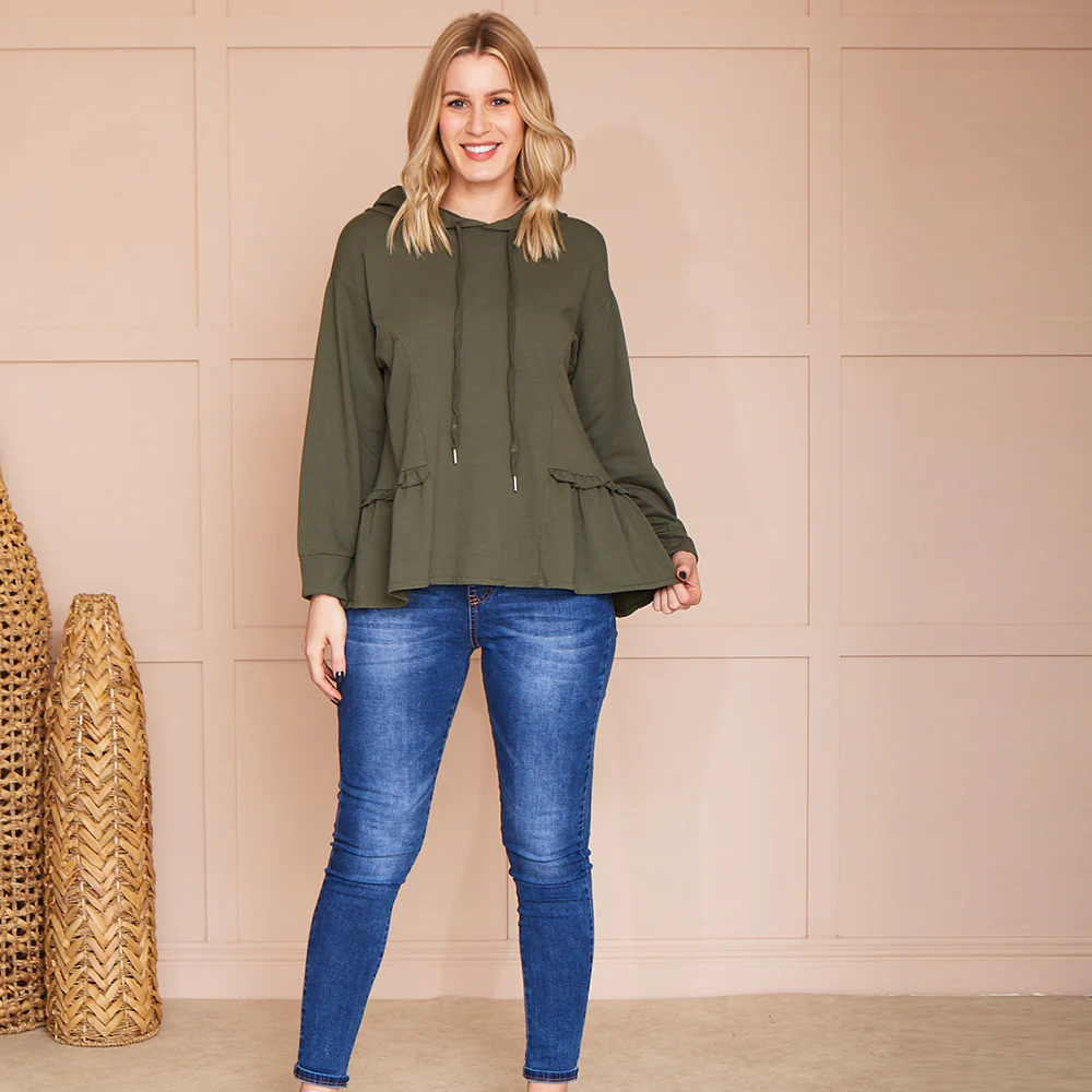 Eve Hoody (Khaki) - Image 6