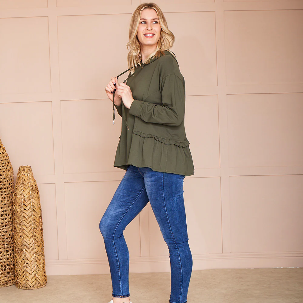 Eve Hoody (Khaki) - Image 7