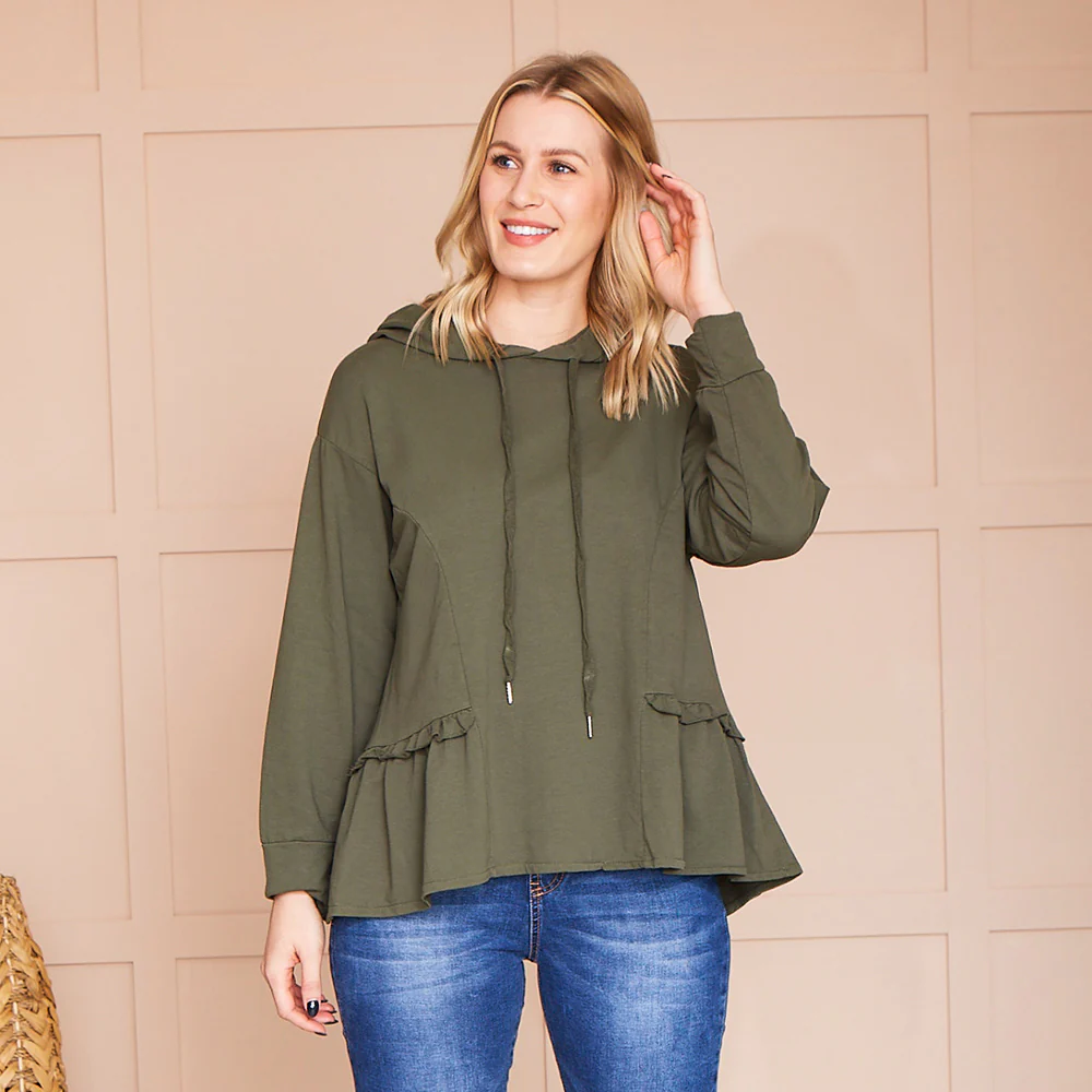 Eve Hoody (Khaki) - Image 8