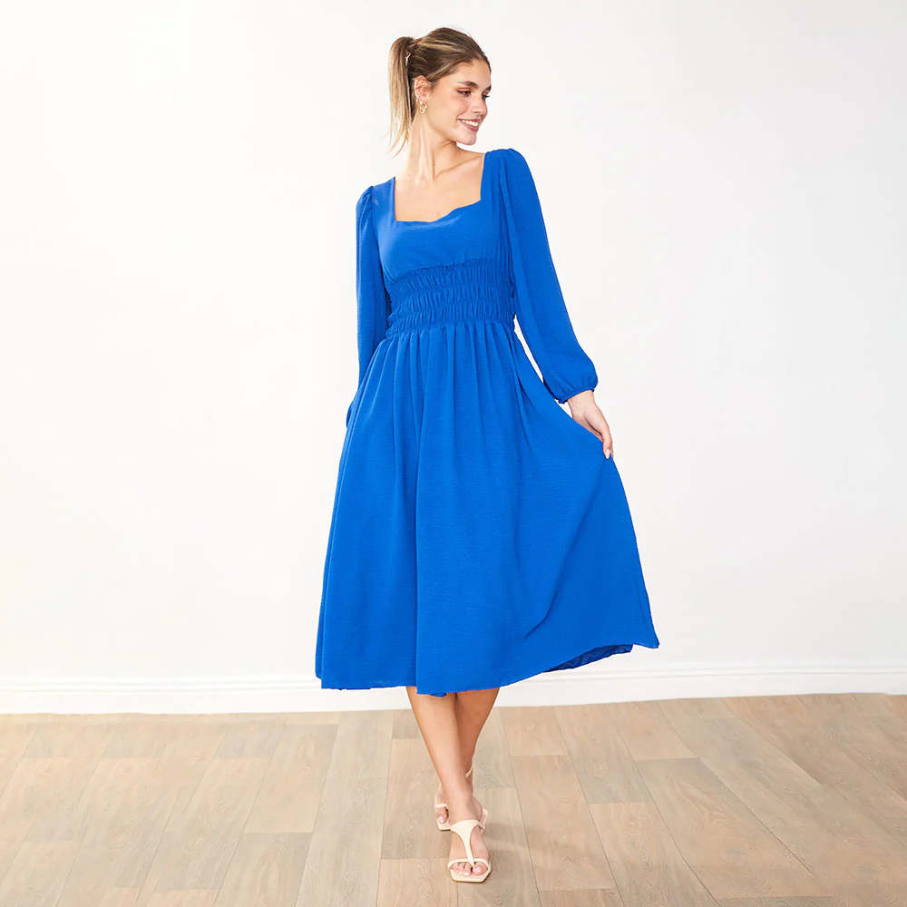 Evelyn Dress (Cobalt) - Image 3