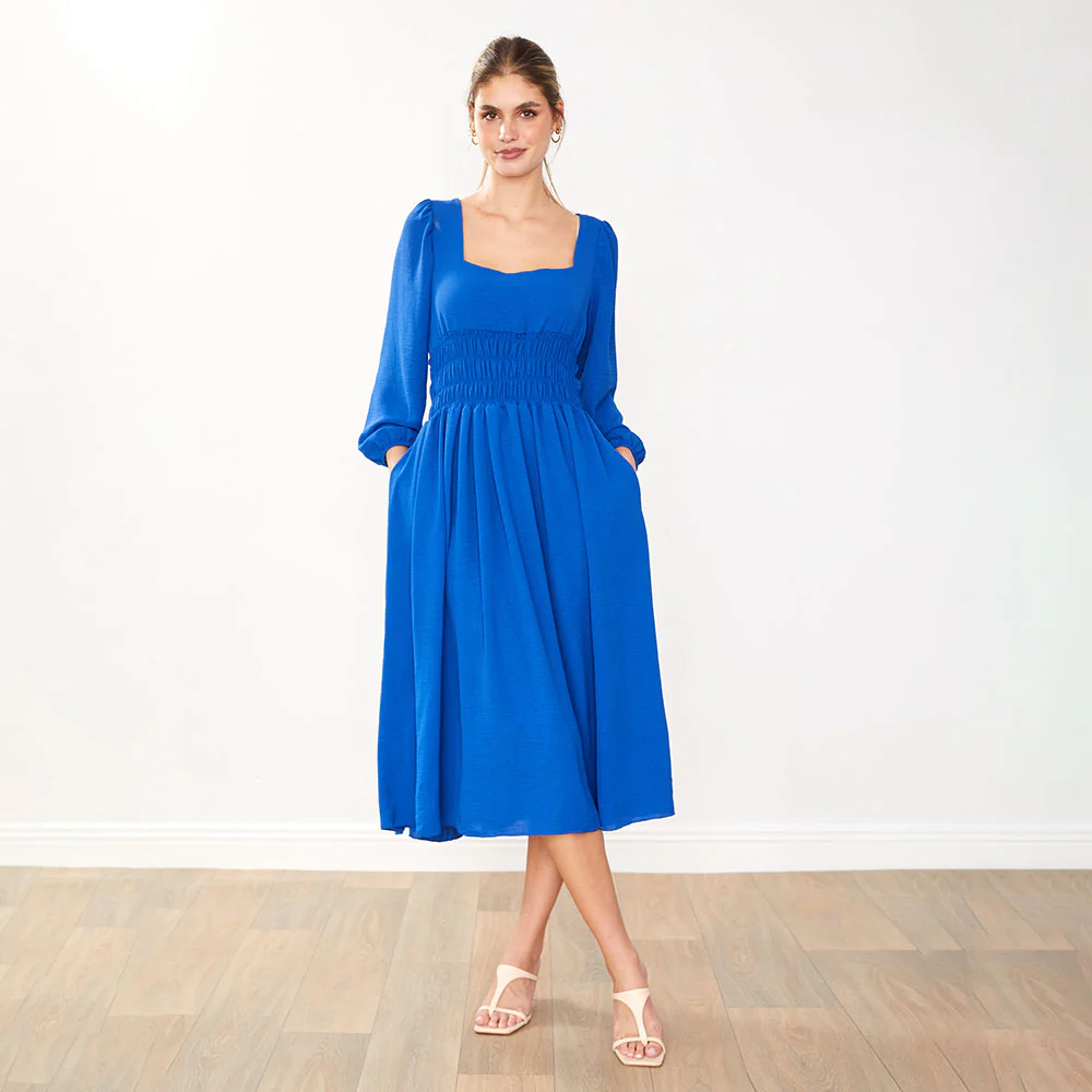 Evelyn Dress (Cobalt) - Image 5