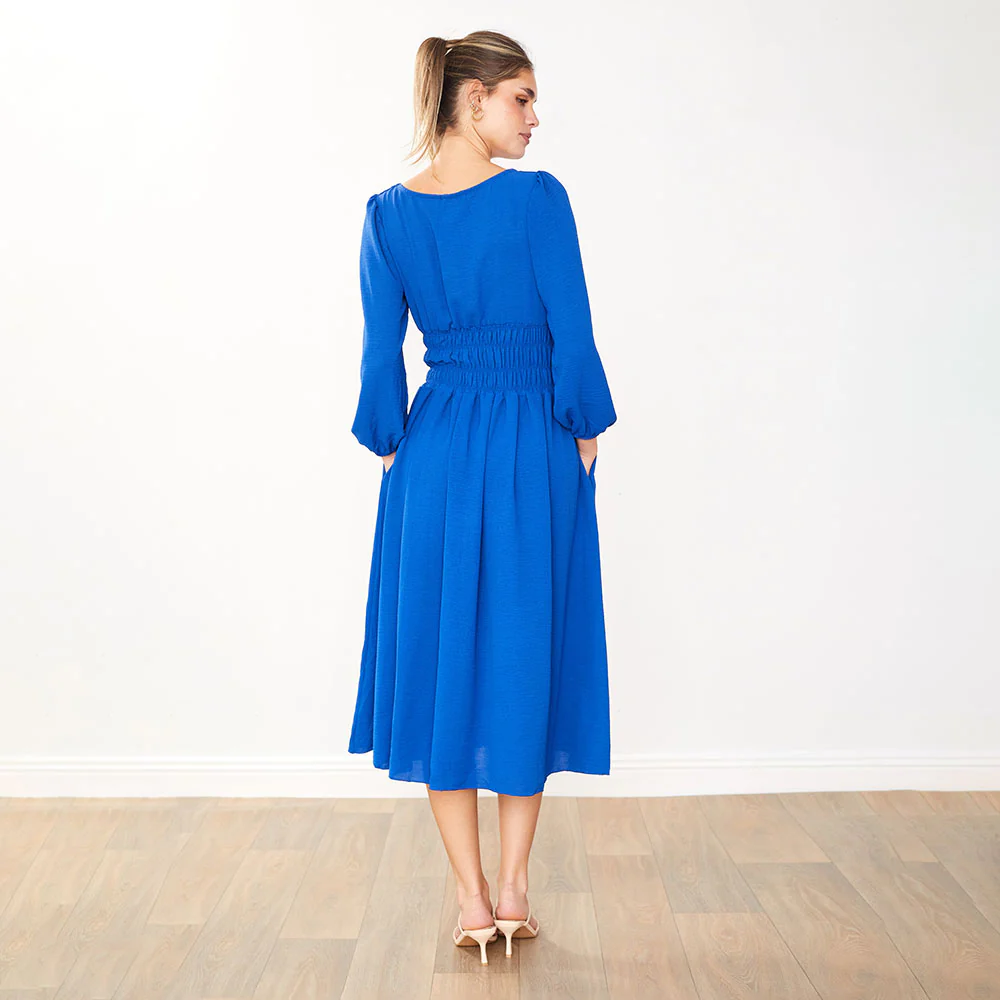 Evelyn Dress (Cobalt) - Image 7