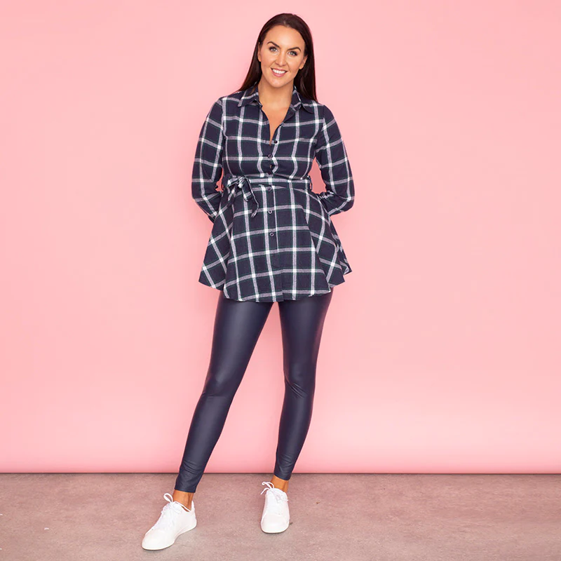 Sana Shirt (Navy)