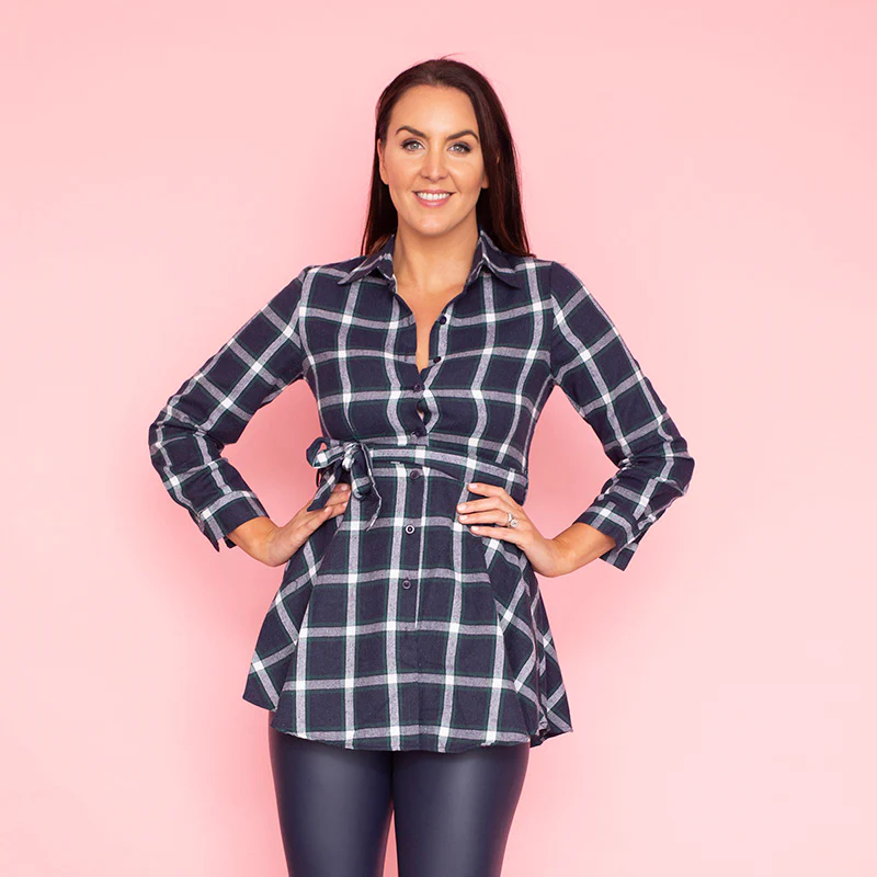 Sana Shirt (Navy) - Image 3