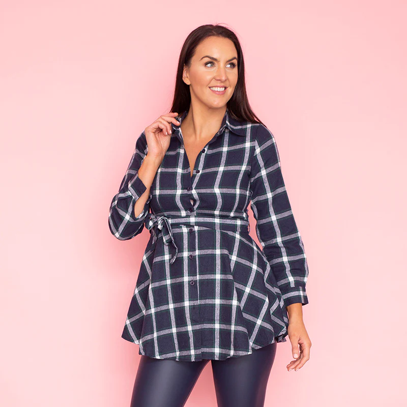 Sana Shirt (Navy) - Image 6