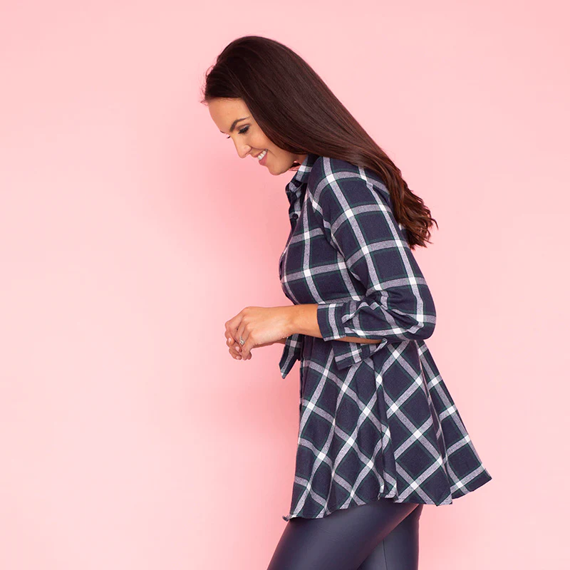 Sana Shirt (Navy) - Image 7