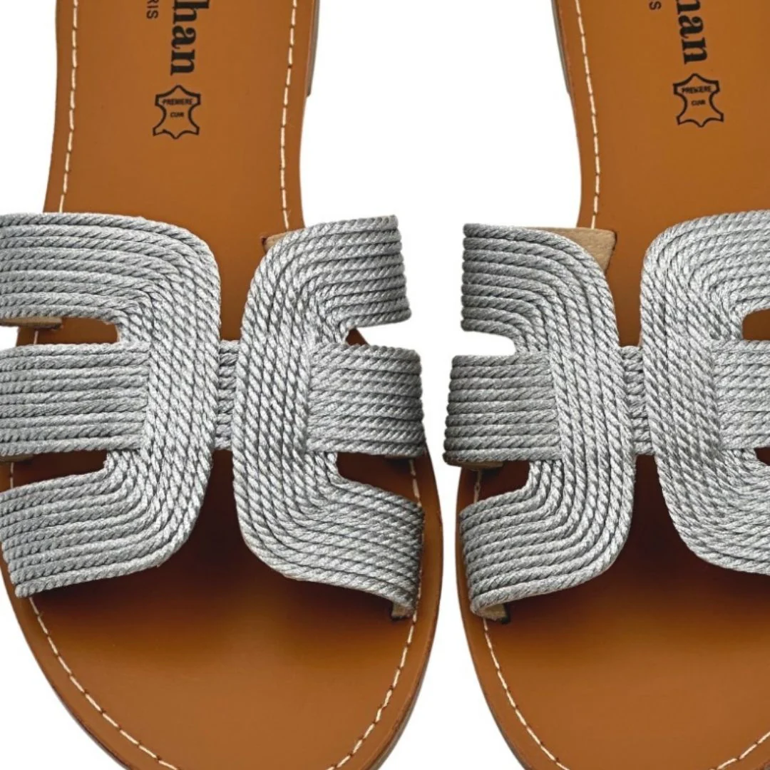 Fallon Sandals (Light Gray) - Image 2
