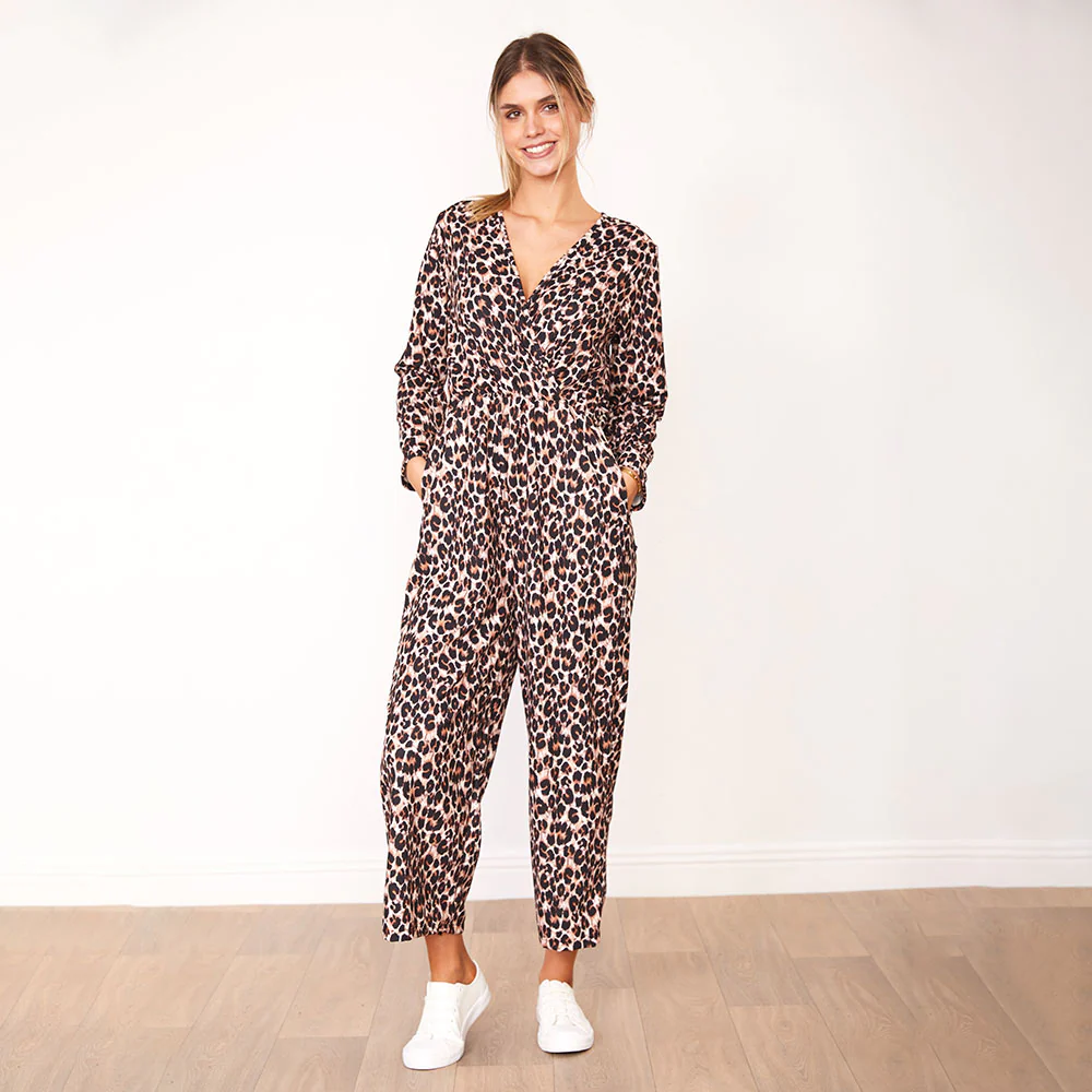 Farrah Jumpsuit (Leopard) - Image 2