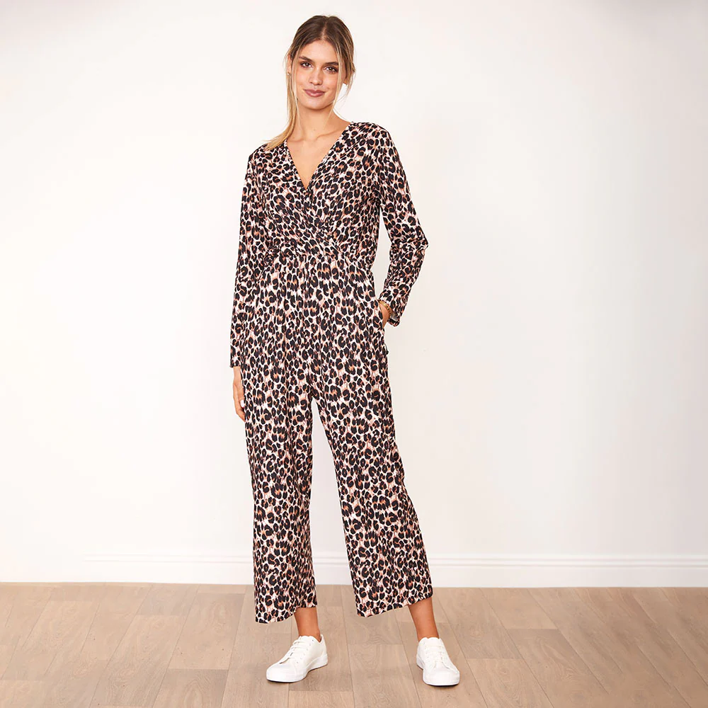 Farrah Jumpsuit (Leopard) - Image 3
