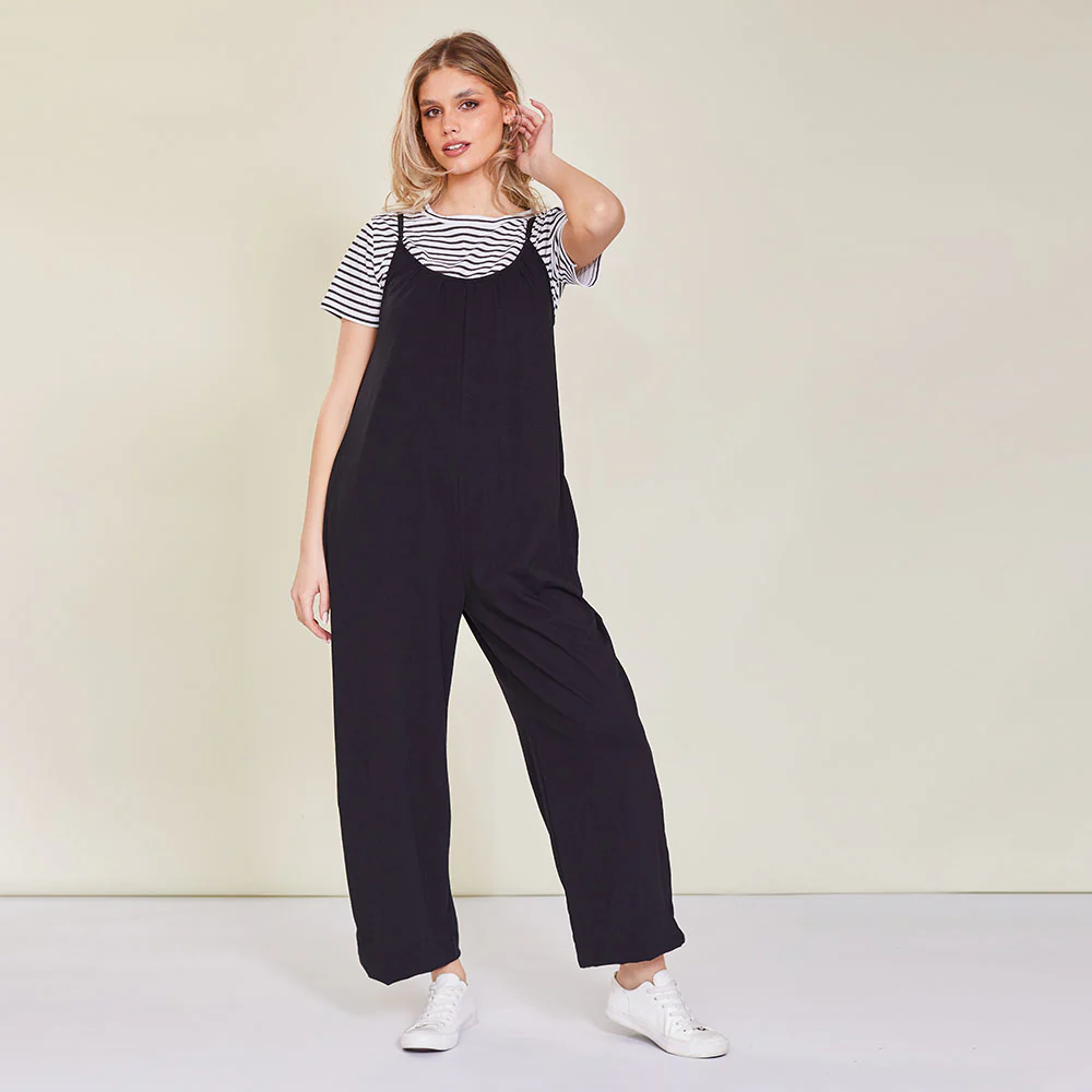 Fern Jumpsuit (Black) - Image 2
