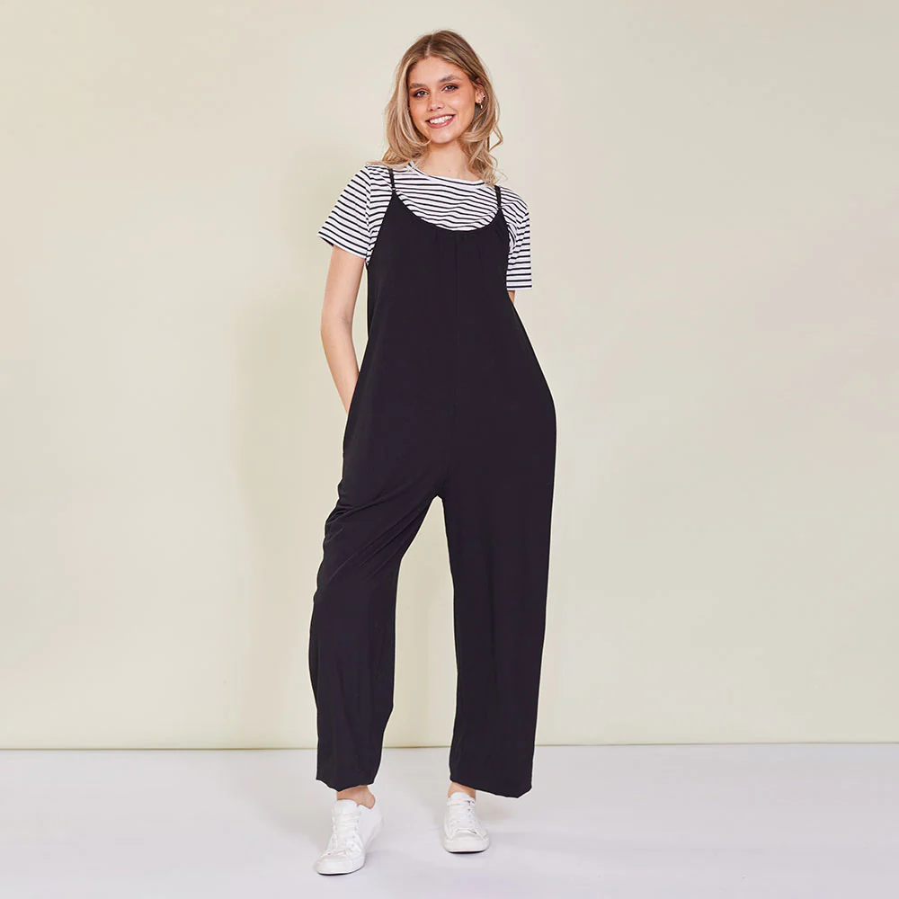 Fern Jumpsuit (Black) - Image 4