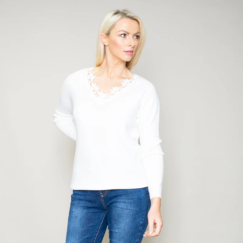 Fia Jumper (White) - Image 4