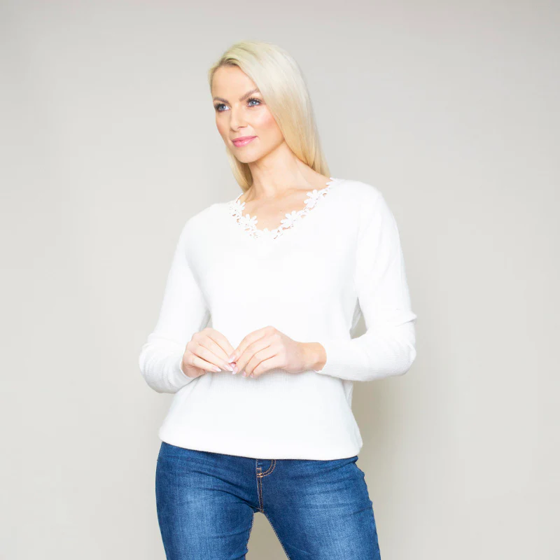 Fia Jumper (White) - Image 5