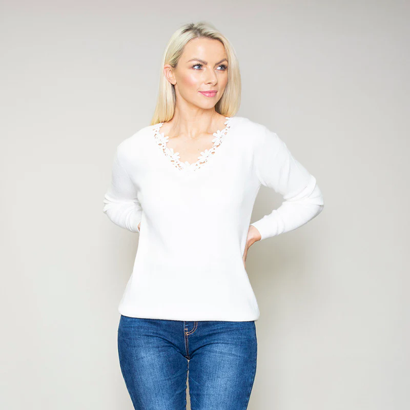 Fia Jumper (White) - Image 6